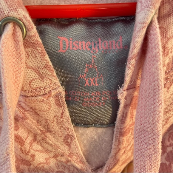 Disneyland Resort Pink Mickey Mouse  Hoodie Sz XXL - Picture 3 of 5